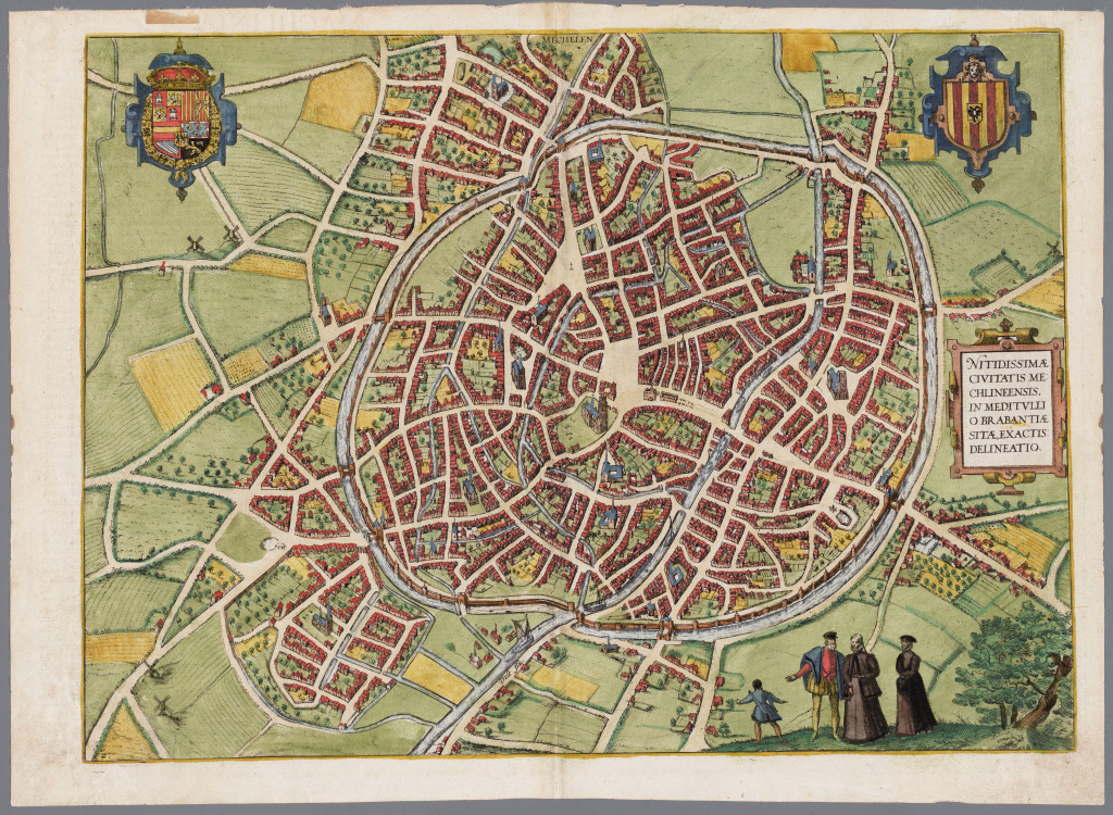 plattegrond mechelen